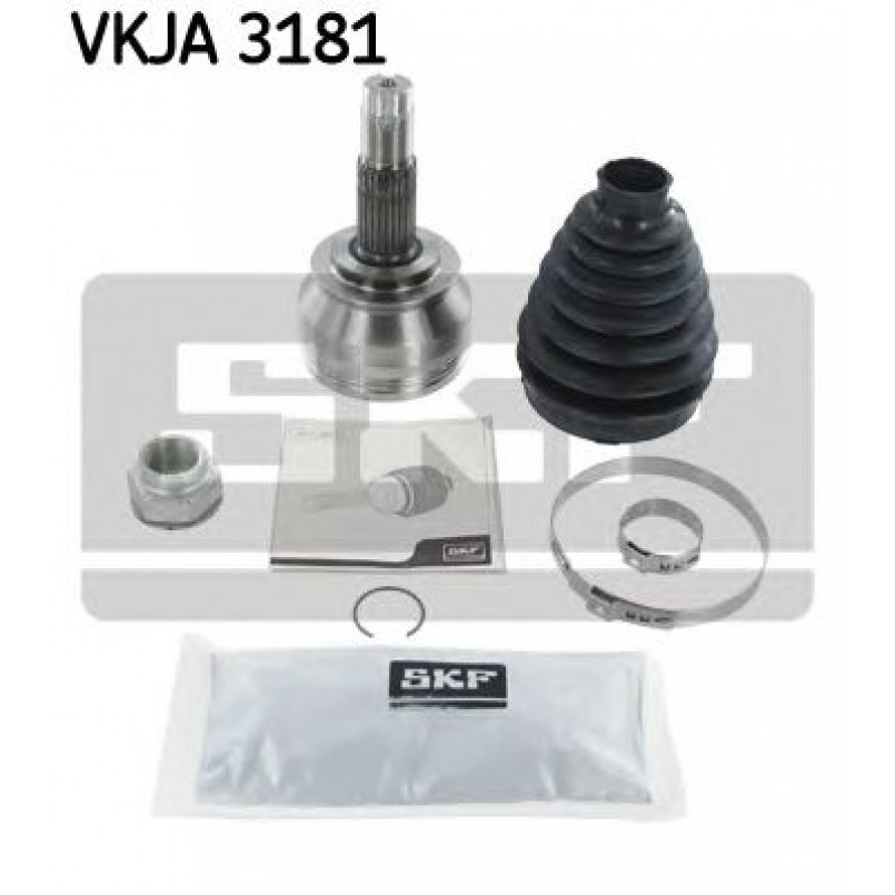 VKJA 3181 SKF - Шарнір рівних кутових швидкостей (ШРКШ)